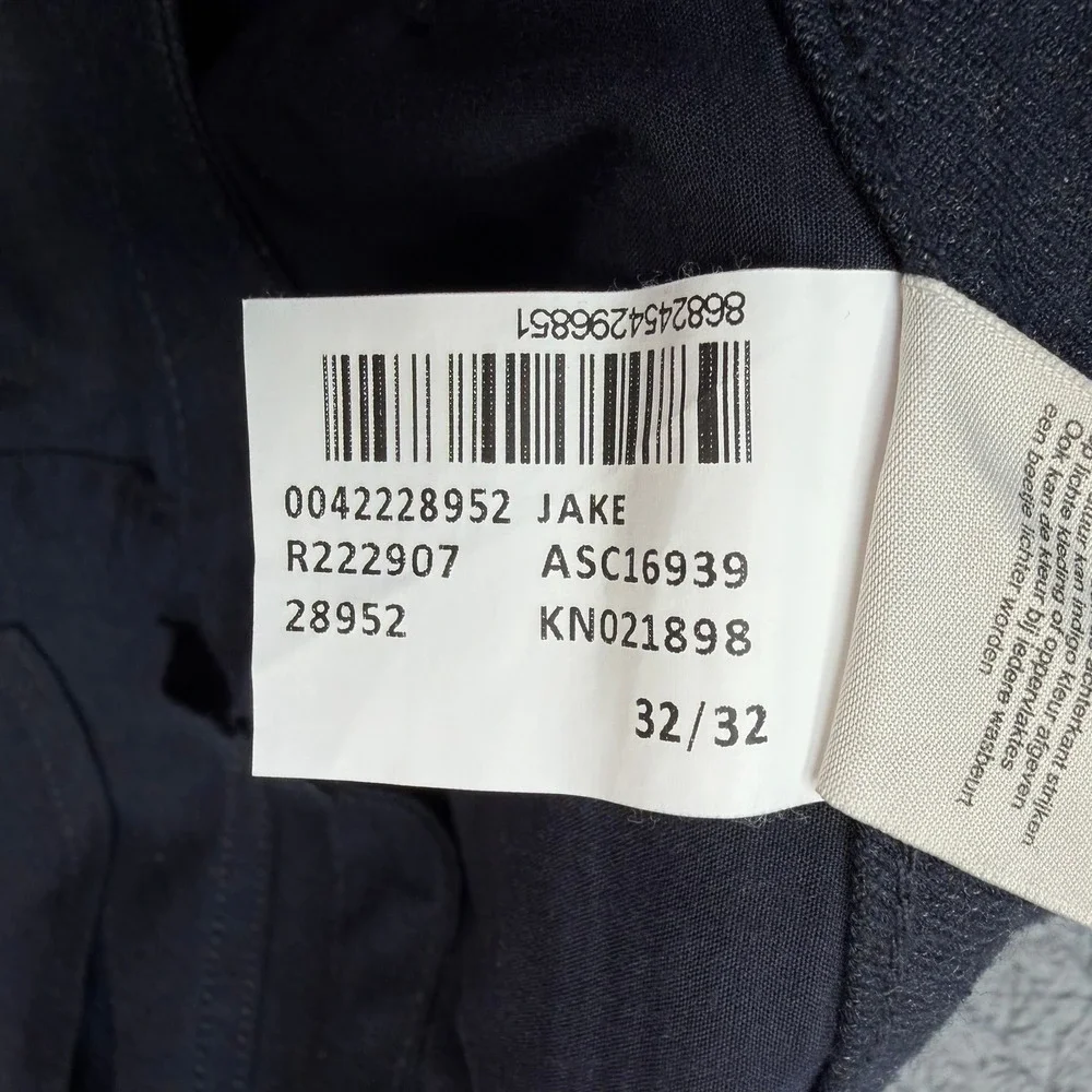 Mavi Jake‎ Jeans Mens 32x28 Navy Blue Slim Leg Solid Fit Modern Pants